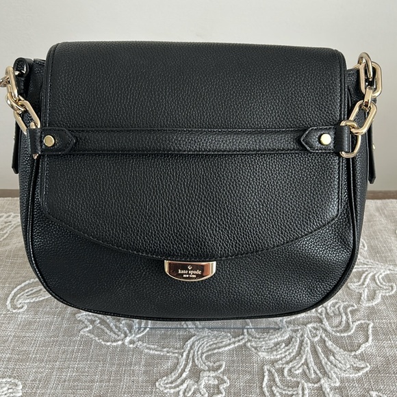 Kate Spade Excellent Condition Alecia Mulberry Street Black Crossbody Bag - Picture 3 of 15